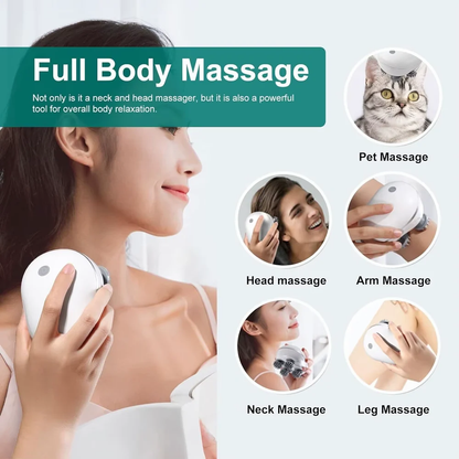 Electric Scalp Massager – Deep Relaxation & Hair Care Device