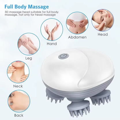 Electric Scalp Massager – Deep Relaxation & Hair Care Device